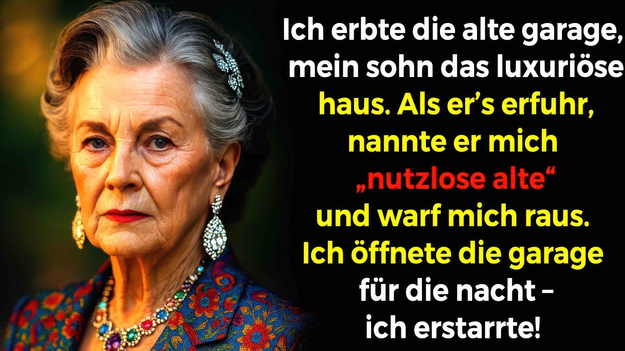 Ich erbte die verfallene Garage meines Mannes, doch beim Eintreten erstarrte ich vor dem Anblick…!