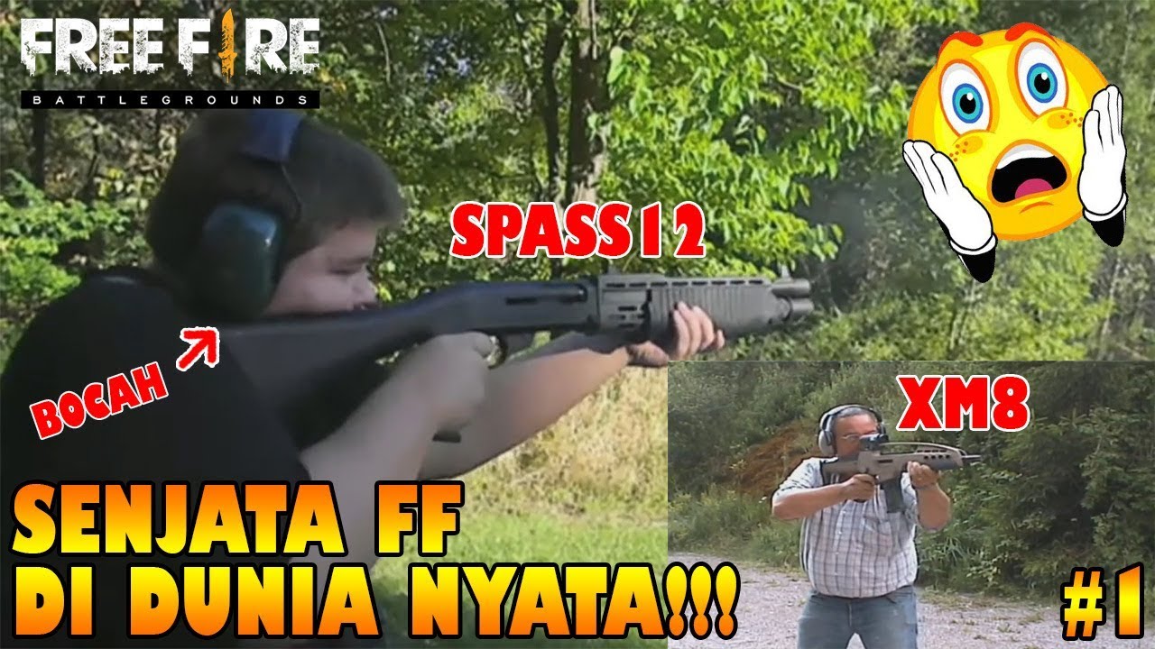 Senjata Free Fire Di Kehidupan Nyata Xm8 Mp40 Svd Dll Free Fire