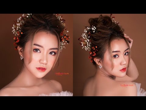 Video CÁCH TRANG ĐIỂM CÔ DÂU NGỌT NGÀO 2021 [TRANG SUN... - youtube