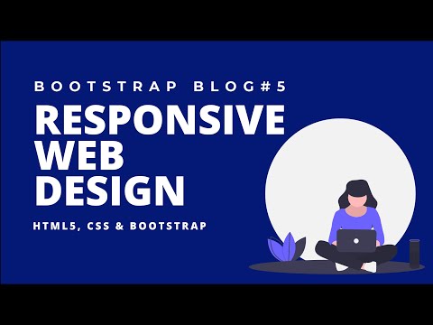 Web Design Tutorial #5 - Responsive Website Using HTML5, CSS & Bootstrap( Pagination and Footer)