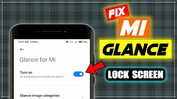 how to remove glance from lock screen || mi glance disable || mi glance setting off || in english