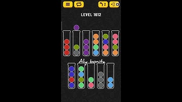 ball sort puzzle level 1612