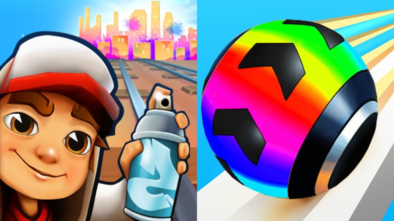 Going Balls VS Subway Surfers BIG UPDATE Funny Race SpeedRun Hard Levels Top Tiktok Gameplay kxme