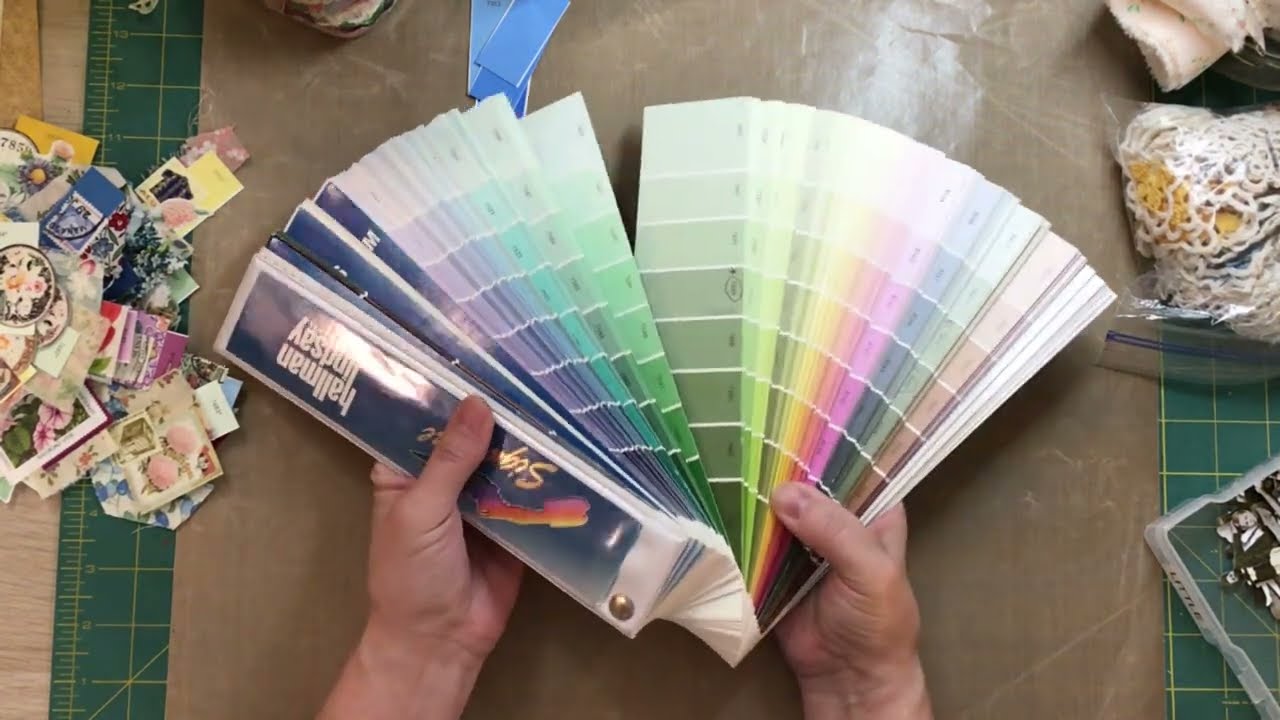 Paint Sample Cluster Ideas - Fast and Easy!