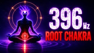 Instant Root Chakra Healing ⚡ 396 Hz + Theta Binaural Beats