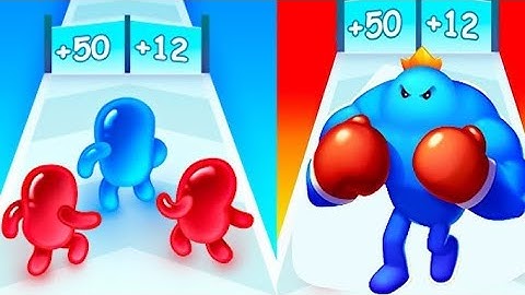 Tiktok Satisfying Join blob clash 3D Vs level up runner Android ios gameplay adventure