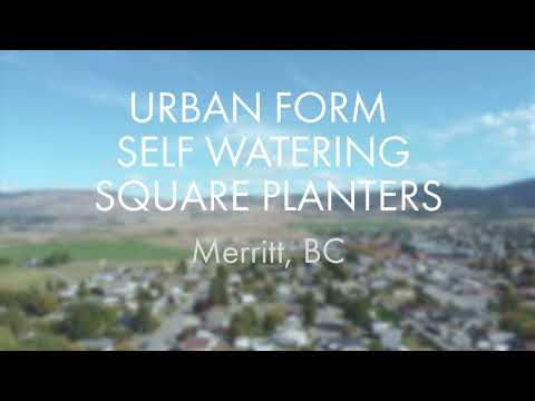 Urban Form Self Watering Square Planter