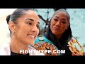 AMANDA SERRANO DODGES ALYCIA BAUMGARDNER QUESTION; SAYS KATIE TAYLOR REMATCH IS &quot;STILL ON THE TABLE&quot;