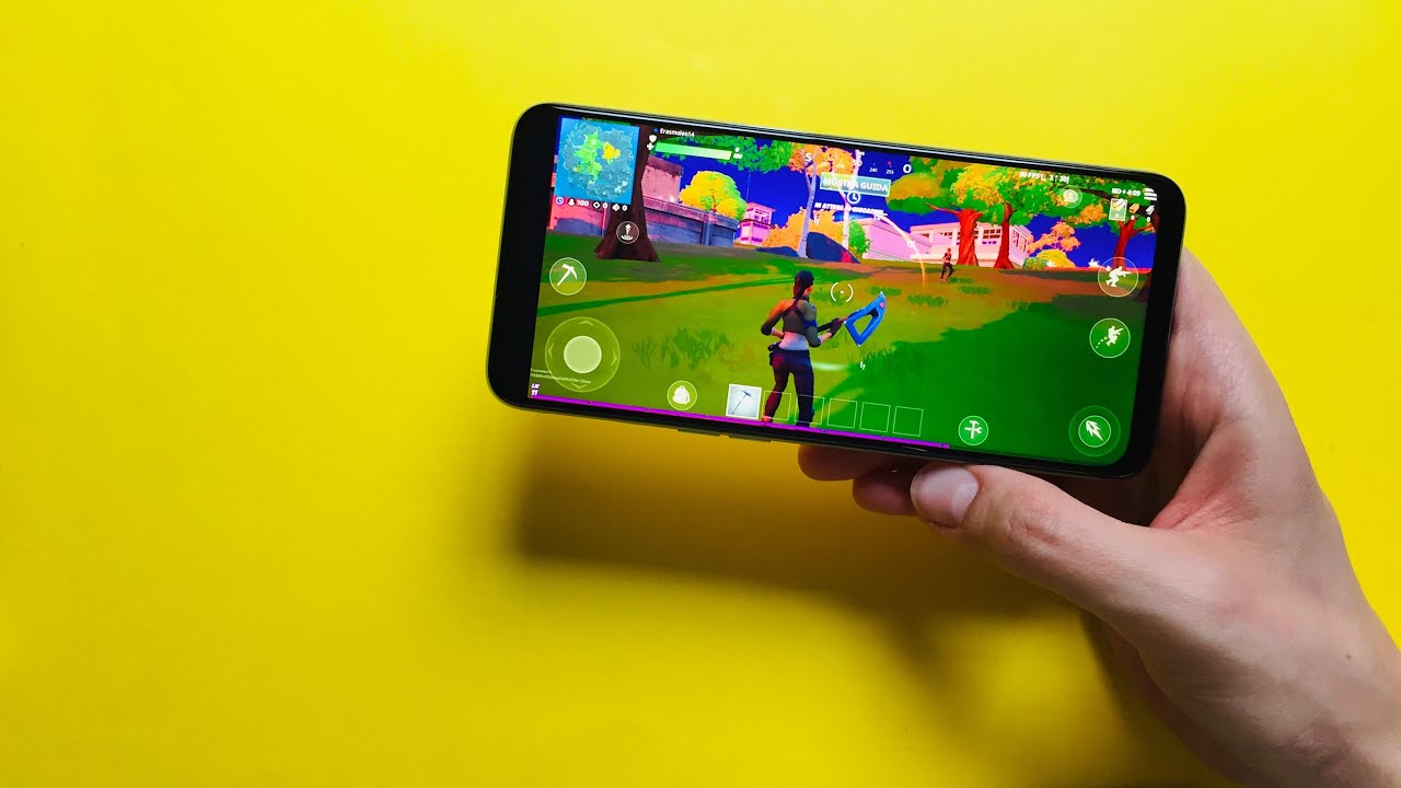 Realme 6 Fortnite Gameplay Test - 90Hz works!