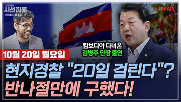 [시선집중LIVE🔴] 김병주-캄보디아 구금자 구출, 외교로 풀어야｜김종혁-장동혁 대표 尹 면회, 파장은｜최효-쿠팡 퇴직금 