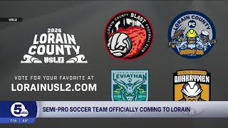 Lorain County home to new semi-pro soccer team