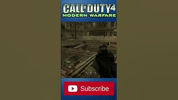 District - CoD 4 Maps Ranked #Shorts