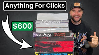 Fake Collector Buys MORE Comic Books Just For CLICKS!