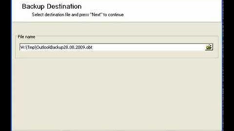 Outlook Backup Toolbox
