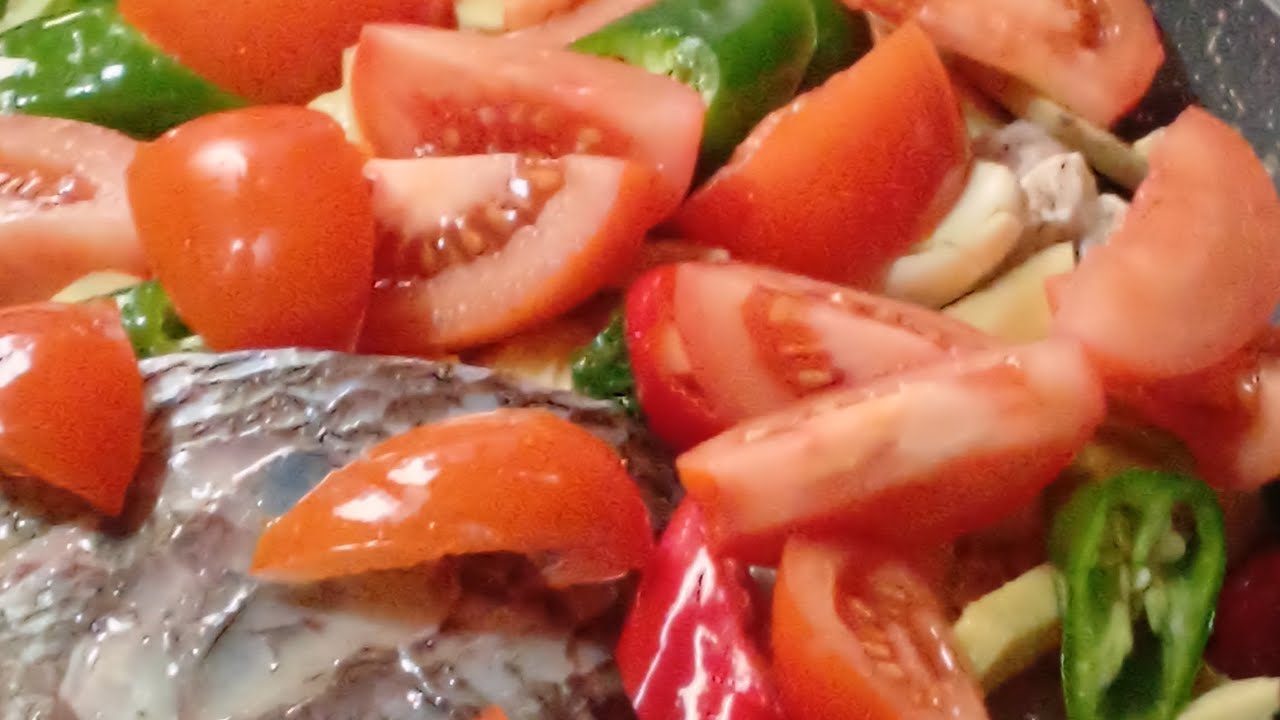 Super spicy paksiw na tilapia, sobrang sarap 