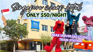 [SUB] Singapore BEST $50 Budget Hotel Near Universal Studios - Ibis Budget Mount Faber Review