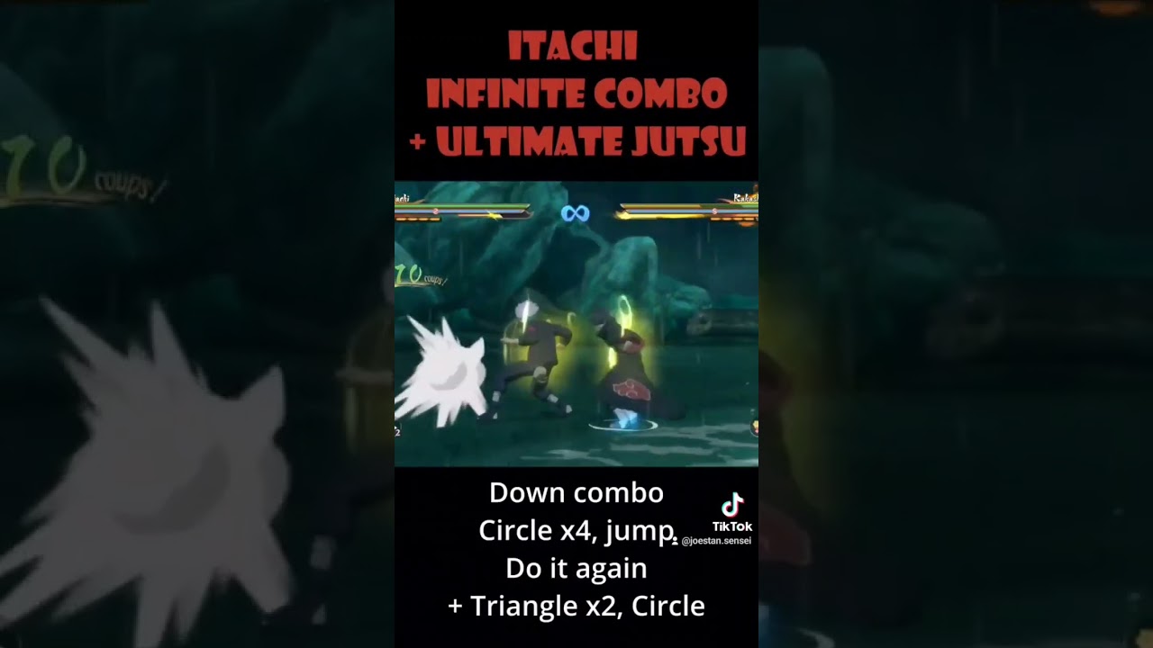 🌀 Itachi Infinite Combo + Ultimate Jutsu 🌀 