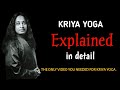 Kriya yoga everything you need to know  kriya yoga explained in detail