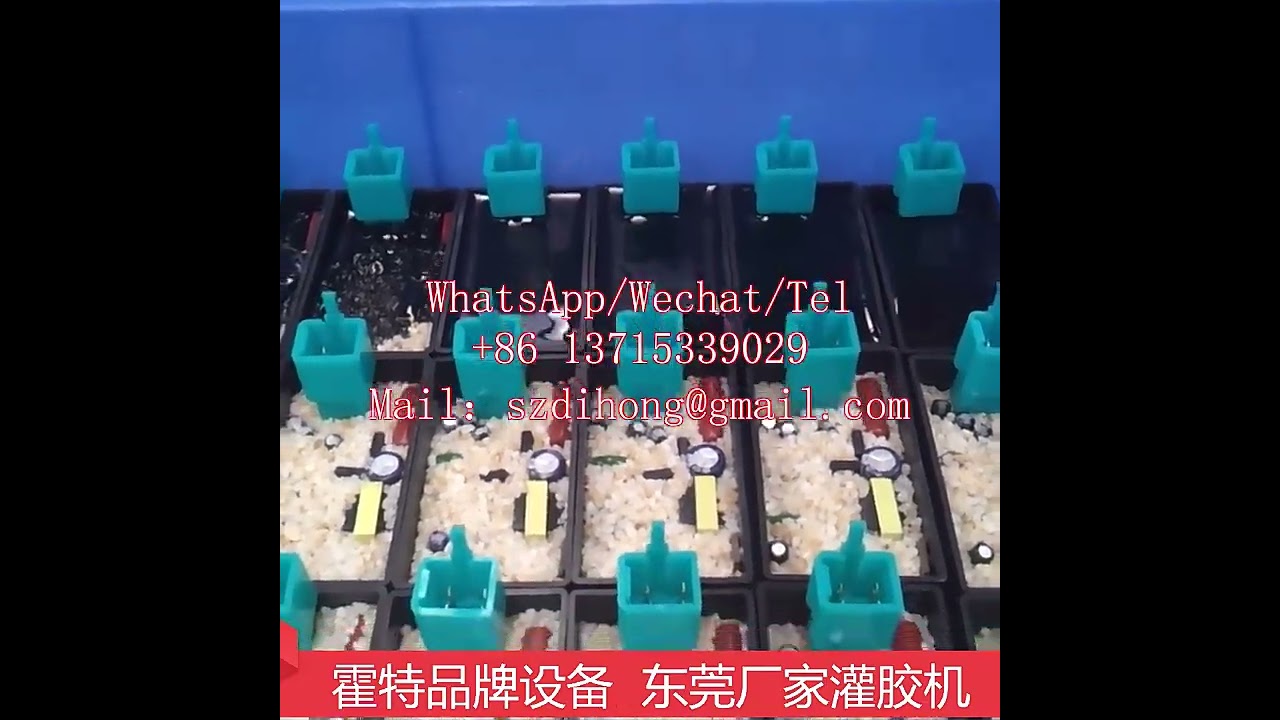 AB glue fully automatic gluing machine, including silicone coating and vacuum sealing (epoxy resin)