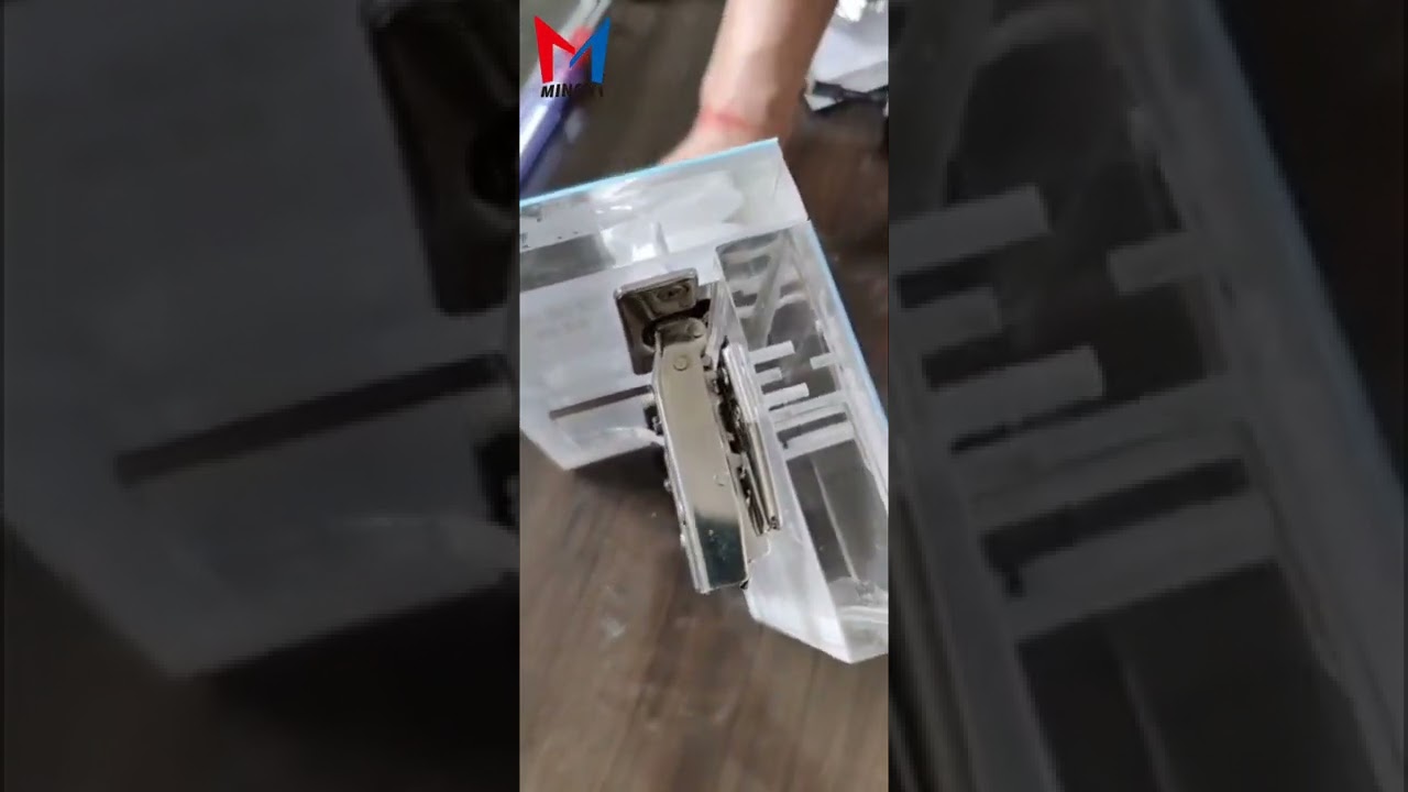 40mm cup hydraulic hinge | Thick door hinge | Hinge install display