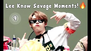 Stray Kids - LeeKnow savage moments 9