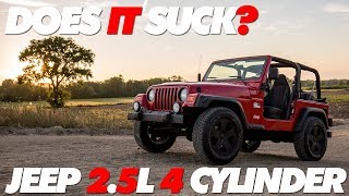  Jeep Wrangler SE Engine Review - YouTube