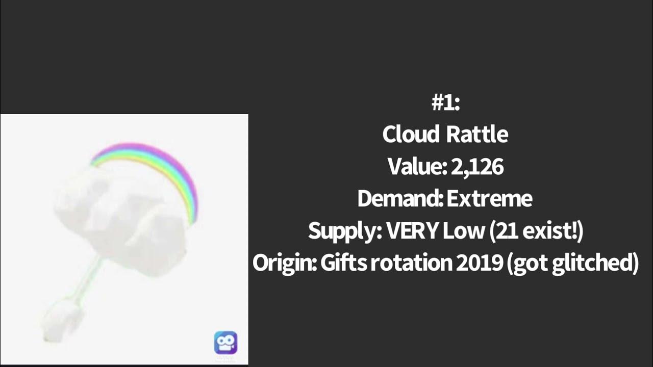 The top 10 rarest toys! Adopt Me value list YouTube