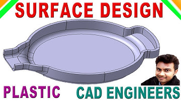 20. SURFACING MODELING BASED PLASTIC COMPONENT IN CATIA V5.