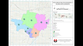 Pembuatan Peta Tematik Choropleth dan Chart Fasilitas Kesehatan Menggunakan Software ArcGIS screenshot 2