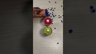 Magnificent Beads Rolling #diy #stonebeads #diybeads #satisfying #diycrafts #like #beads #art
