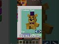 Five Night´s At Freddy´s dentro do Minecraft? #minecraft #fnaf #minecraftmods #shorts