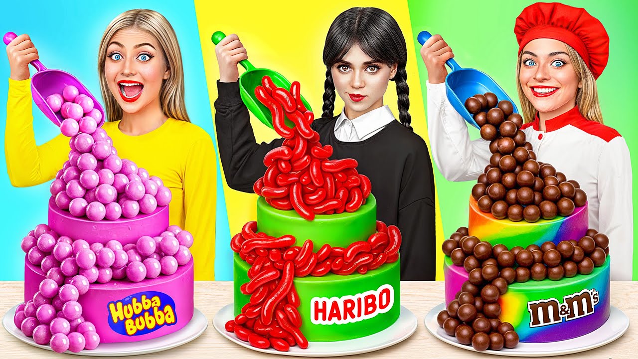 Wednesday vs Oma: Koch-Challenge | Verrückte Ideen Zum Kochen von Bubba DO Challenge