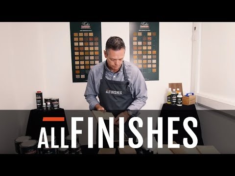 AllFinishes Presents | How to get a Natural Charcoal Wood Finish with Rubio Monocoat Oil Plus 2C