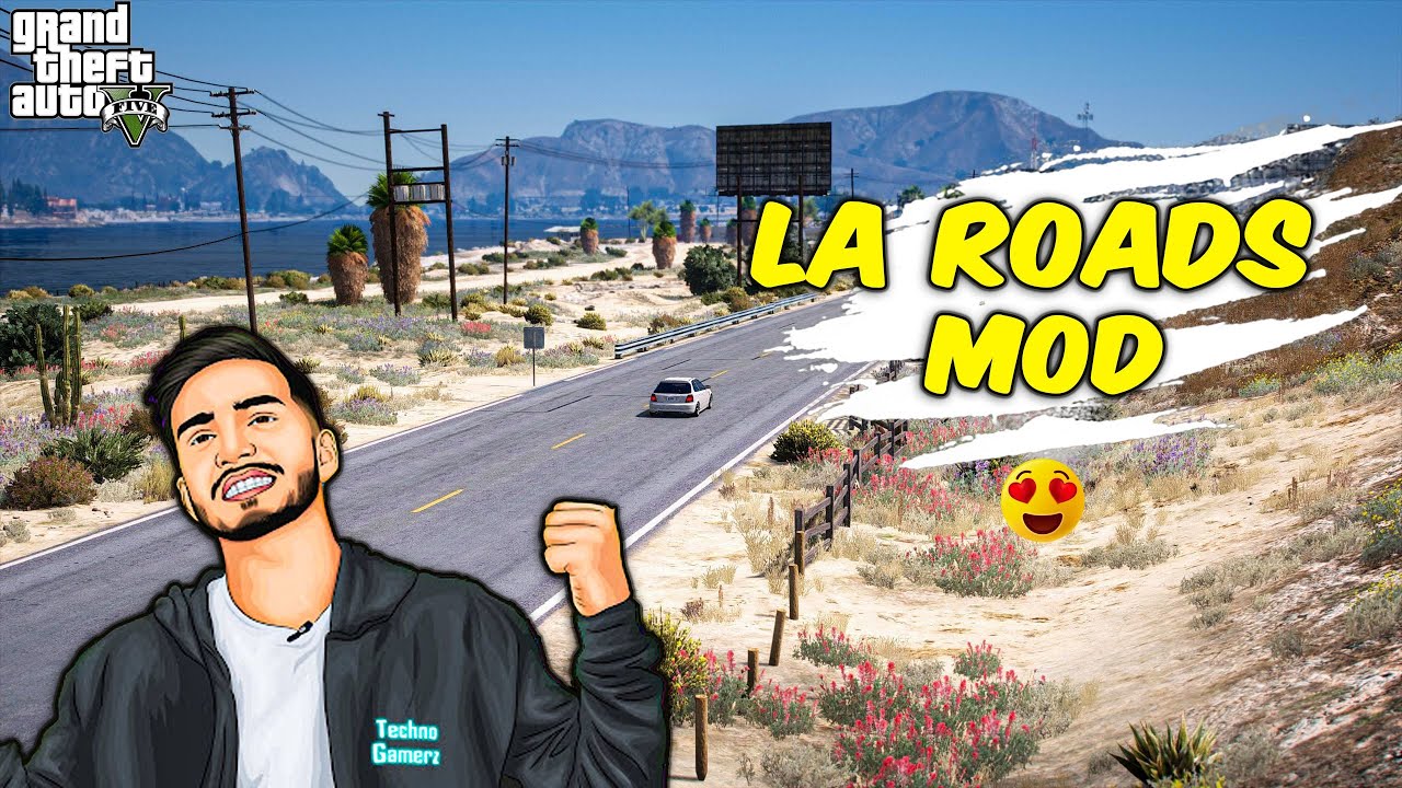 LA Road 🔥 Like Techno Gamerz Mod Installation