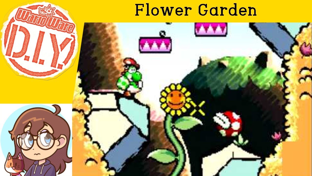 Flower Garden Yoshi’s Island (Warioware DIY) YouTube