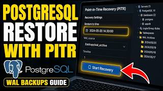 How to restore data in PostgreSQL with PITR using WAL backups - Detailed Guide