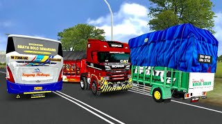 TRUCK CANTER OLENG MENAMBRAK TRUCK SCANIA DAN TRUCK BOS GALAK BUSSIMOLATOR INDONESIA V4.3.4 screenshot 3