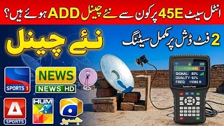 Azerspace-2 / Intelsat 38 at 45.1° E