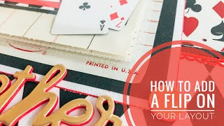 How to Add A Flip or Flap to Get more Pictures on A Layout