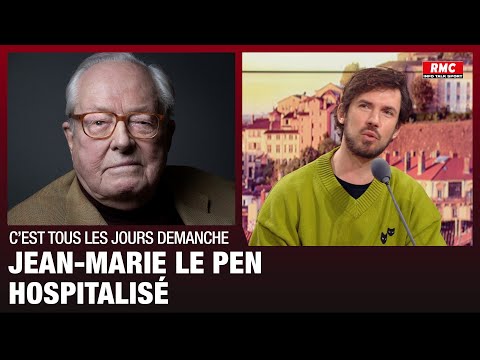 JEAN-MARIE LE PEN A L'HOPITAL
