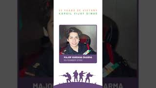 Kargil Vijay Diwas | Major Vandana Sharma