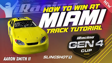iRacing Gen 4 NASCAR - Homestead Miami| How to Save Tires and Go Fast | Wk.4 Tutorial + Track Guide