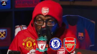 Ty ranks the 4 biggest clubs in England…