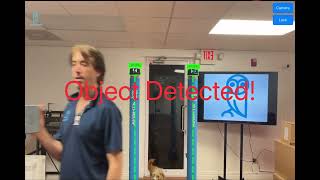 Motorola’s Avignon VMS with Athena Security’s Weapons Detection System show Object Detected Alert.