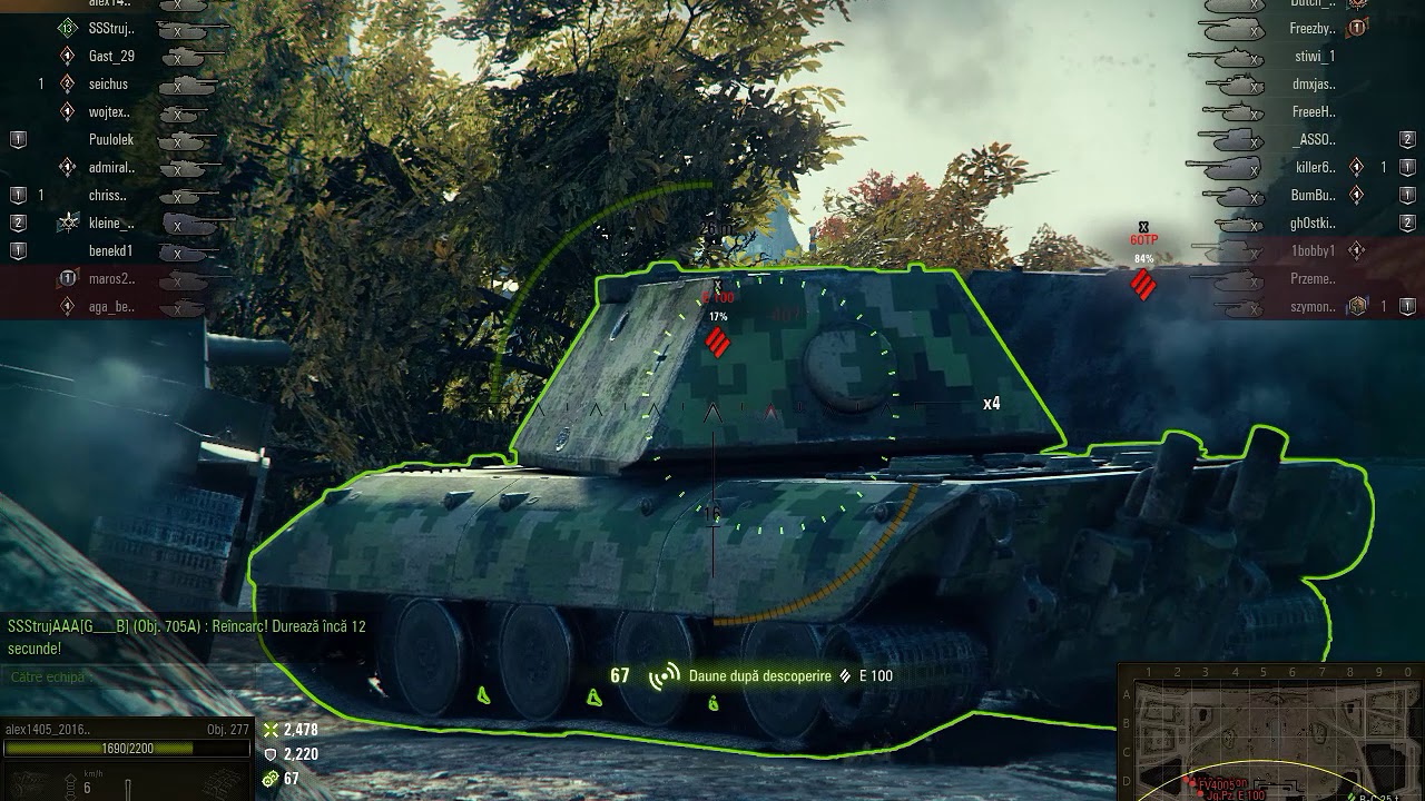 World of Tanks Object 277- first battle