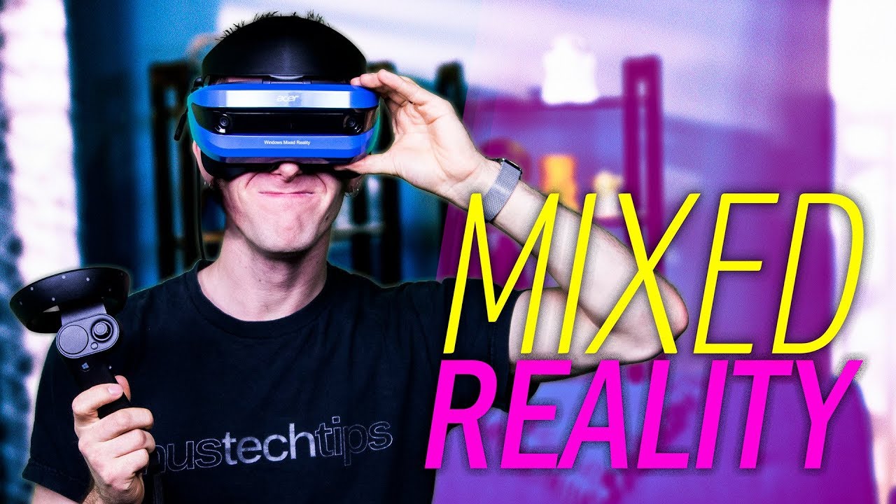 What Is Mixed Reality Acer Windows Mr Headset Youtube