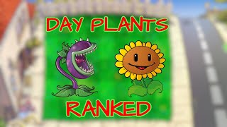 Every Day Plant Ranked From Worst To Best Plants Vs Zombies