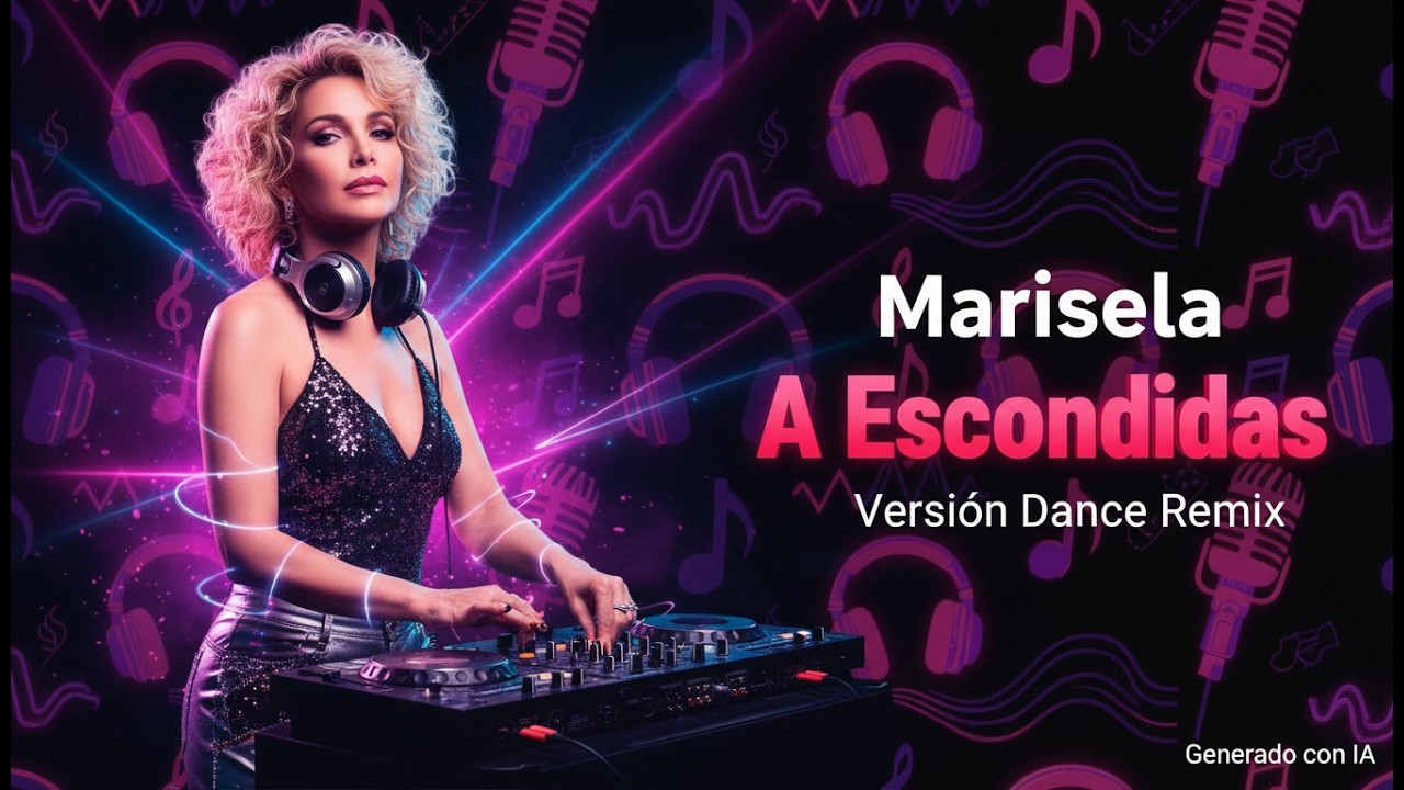 Marisela – A Escondidas | Cover IA Dance Remix 80s para fiesta ochentera