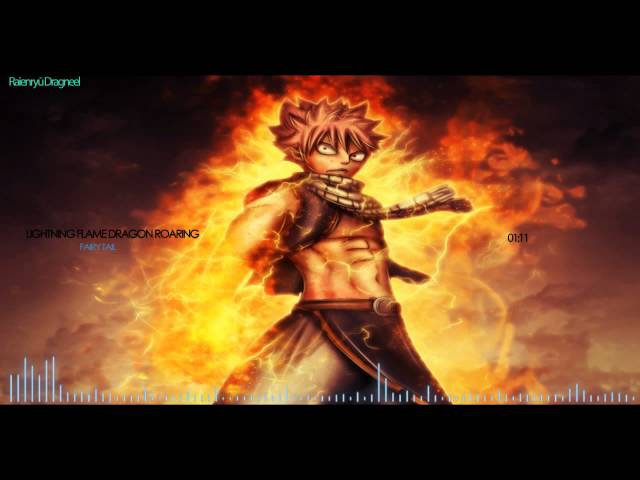 Fairy Tail  Natsu's Lightning Flame Dragon's Roar (ENG DUB) on Make a GIF