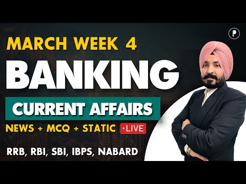Weekly Banking Current Affairs | March 2025 Current Affairs | Week 4 | Parcham Classes